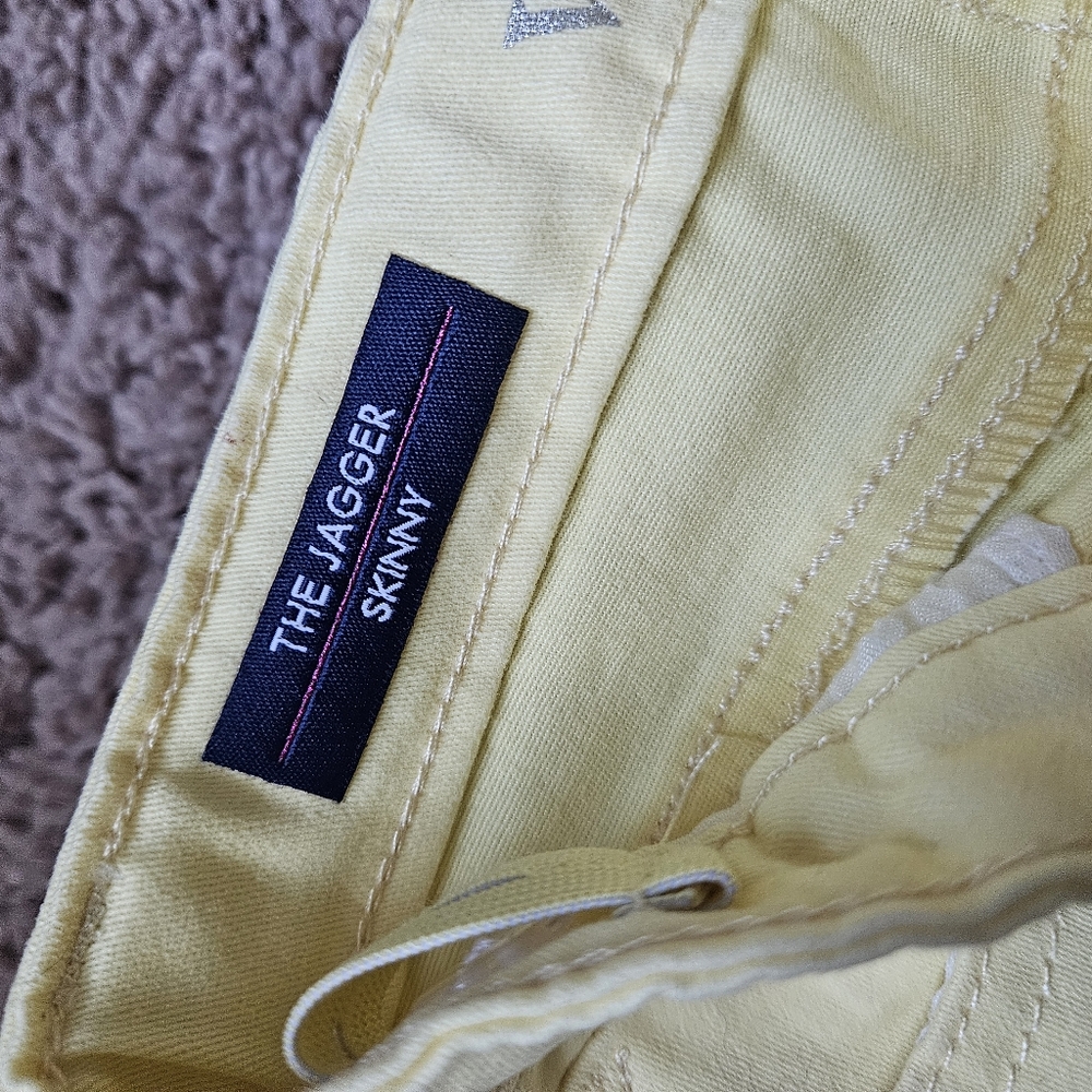 Girls Vigoss Lemon Yellow Skinny Jeans 5t Girl 5 Pants - Picture 4 of 5